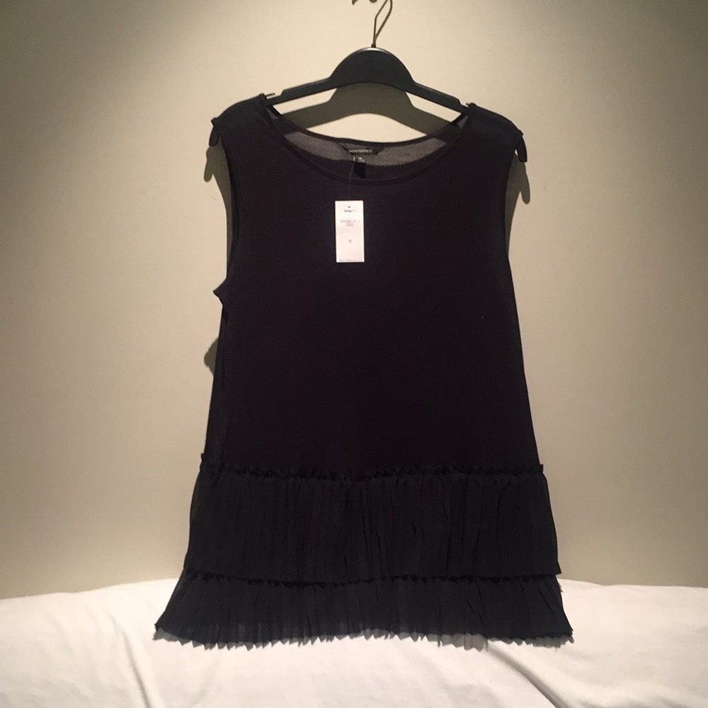 Banana republic ruffle top